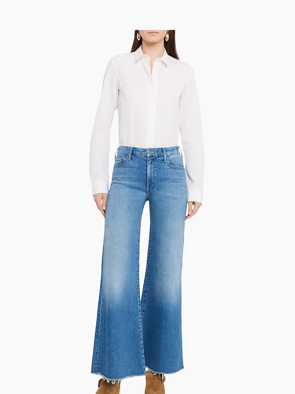 Mother Denim The Roller Let's Trip New Size 26 - Picture 2 of 10